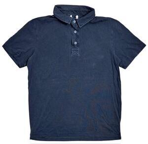 Rowan Men's Henderson Short Sleeve Polo Shirt in Seaport (Navy)